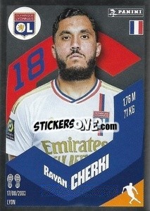 Sticker Rayan Cherki (Le Génie) - Foot 2023-2024
 n. 177 - Panini