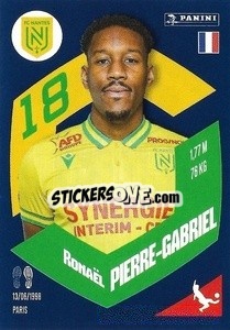 Figurina Ronaël Pierre-Gabriel - Foot 2023-2024
 n. 285 - Panini