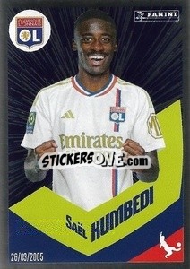 Cromo Saël Kumbedi (Le Talent) - Foot 2023-2024
 n. 167 - Panini