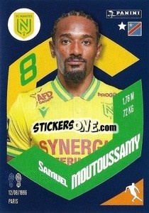 Cromo Samuel Moutoussamy - Foot 2023-2024
 n. 290 - Panini