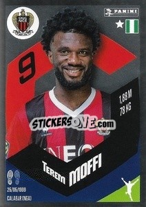 Sticker Terem Moffi (L'As) - Foot 2023-2024
 n. 330 - Panini