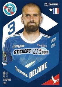 Cromo Thomas Delaine - Foot 2023-2024
 n. 403 - Panini