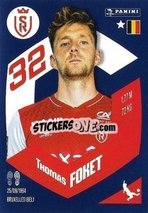 Sticker Thomas Foket - Foot 2023-2024
 n. 362 - Panini