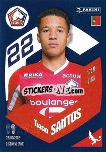 Cromo Tiago Santos - Foot 2023-2024
 n. 117 - Panini