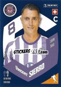 Figurina Vincent Sierro - Foot 2023-2024
 n. 434 - Panini
