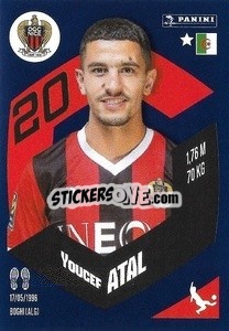 Sticker Youcef Atal - Foot 2023-2024
 n. 315 - Panini