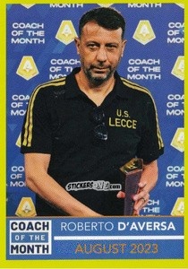 Sticker Roberto D'Aversa (August 2023) - Calciatori 2023-2024
 n. CM1 - Panini