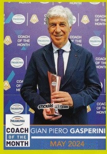 Cromo Gian Piero Gasperini (Atalanta) - Calciatori 2023-2024
 n. CM10 - Panini