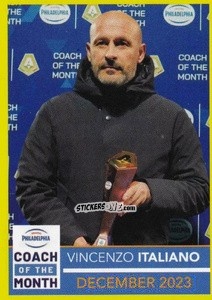 Figurina Vincenzo Italiano (December 2023) - Calciatori 2023-2024
 n. CM5 - Panini