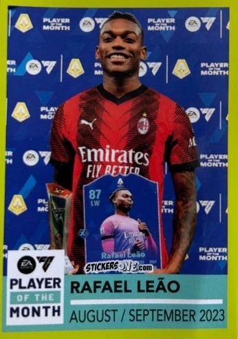 Cromo Rafael Leão (August / September 2023) - Calciatori 2023-2024
 n. PM1 - Panini
