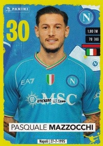 Sticker Pasquale Mazzocchi (Upgrade) - Calciatori 2023-2024
 n. U29 - Panini