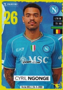 Sticker Cyril Ngonge (Upgrade) - Calciatori 2023-2024
 n. U30 - Panini
