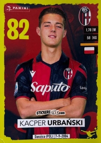 Sticker Kacper Urbański (Upgrade) - Calciatori 2023-2024
 n. U4 - Panini
