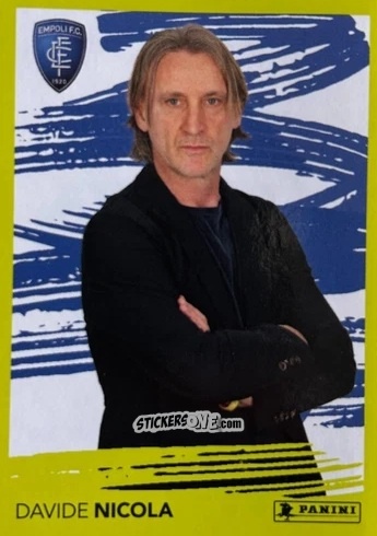 Sticker Davide Nicola (Empoli) - Calciatori 2023-2024
 n. U48 - Panini
