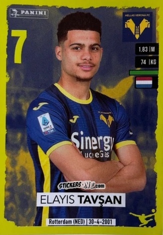 Sticker Elayis Tavşan (Hellas) - Calciatori 2023-2024
 n. U57 - Panini