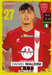 Sticker Daniel Maldini (Monza) - Calciatori 2023-2024
 n. U64 - Panini