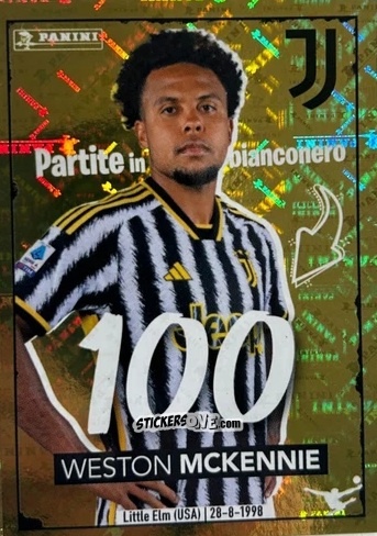 Cromo Weston McKennie - Calciatori 2023-2024
 n. 245g - Panini