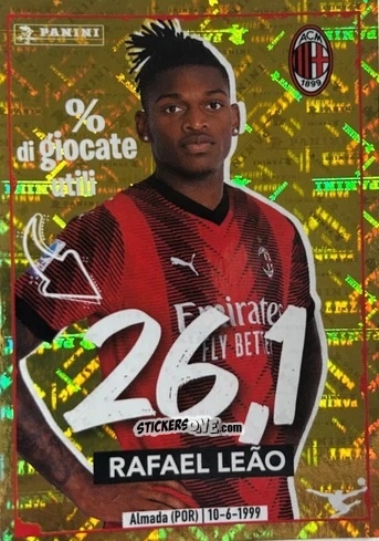 Cromo Rafael Leão - Calciatori 2023-2024
 n. 326g - Panini