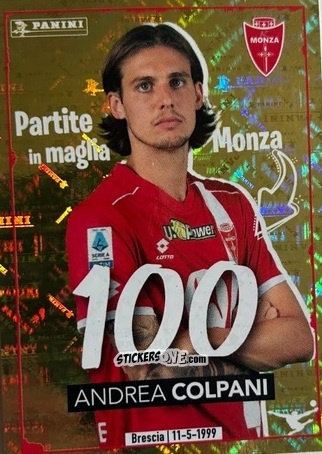 Sticker Andrea Colpani - Calciatori 2023-2024
 n. 343g - Panini