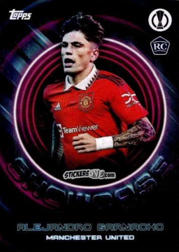 Figurina Alejandro Garnacho - Showtime UEFA Club Competitions 2022-2023
 n. 85 - Topps