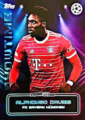 Cromo Alphonso Davies - Showtime UEFA Club Competitions 2022-2023
 n. 40 - Topps