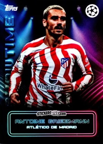 Sticker Antoine Griezmann - Showtime UEFA Club Competitions 2022-2023
 n. 7 - Topps