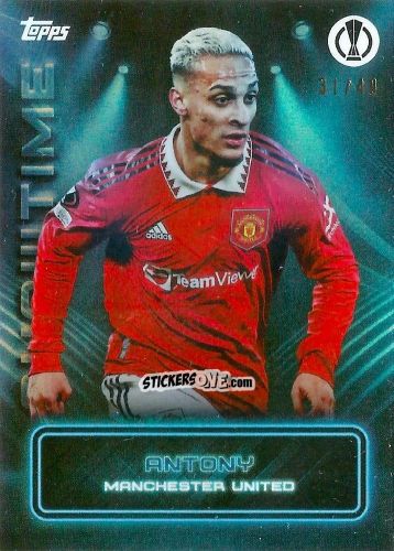 Cromo Antony - Showtime UEFA Club Competitions 2022-2023
 n. 29bu - Topps