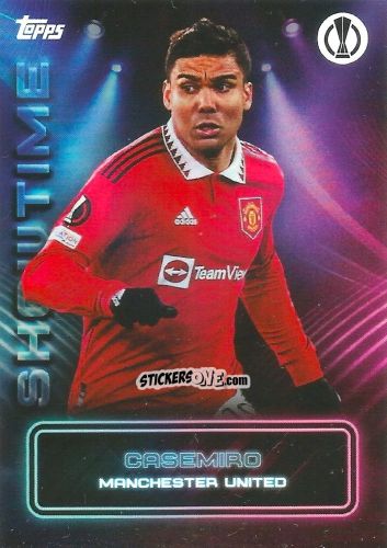 Figurina Casemiro - Showtime UEFA Club Competitions 2022-2023
 n. 30 - Topps