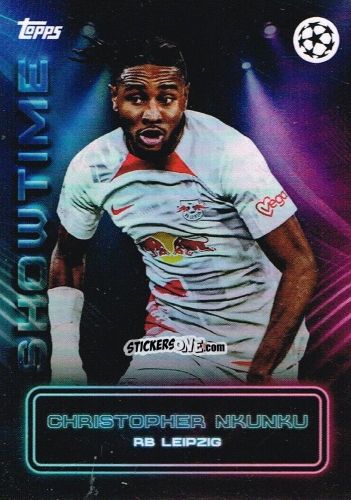 Figurina Christopher Nkunku - Showtime UEFA Club Competitions 2022-2023
 n. 21 - Topps