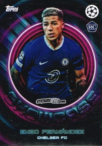 Sticker Enzo Fernandez - Showtime UEFA Club Competitions 2022-2023
 n. 75 - Topps