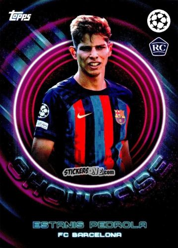 Cromo Estanis Pedrola - Showtime UEFA Club Competitions 2022-2023
 n. 72 - Topps