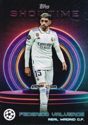 Sticker Federico Valverde - Showtime UEFA Club Competitions 2022-2023
 n. 68 - Topps