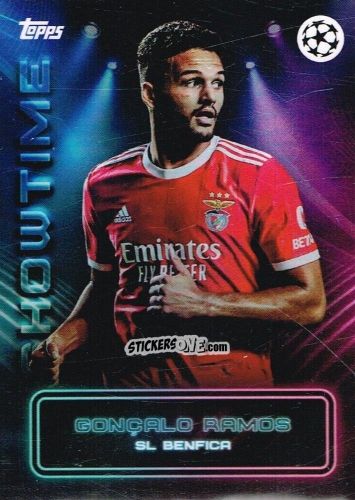 Figurina Gonçalo Ramos - Showtime UEFA Club Competitions 2022-2023
 n. 9 - Topps