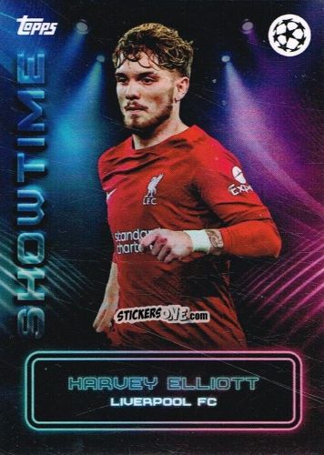 Cromo Harvey Elliott - Showtime UEFA Club Competitions 2022-2023
 n. 23 - Topps
