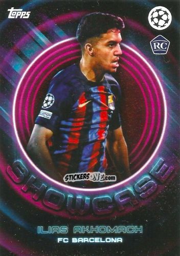Cromo Ilias Akhomach - Showtime UEFA Club Competitions 2022-2023
 n. 71 - Topps