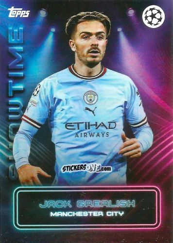 Sticker Jack Grealish - Showtime UEFA Club Competitions 2022-2023
 n. 28 - Topps