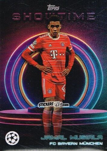 Cromo Jamal Musiala - Showtime UEFA Club Competitions 2022-2023
 n. 60 - Topps