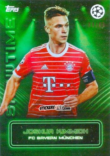 Cromo Joshua Kimmich - Showtime UEFA Club Competitions 2022-2023
 n. 42gr - Topps