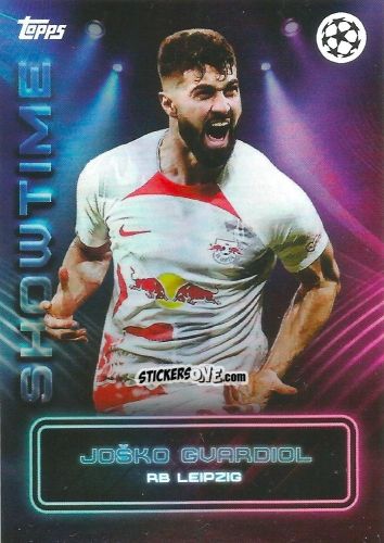 Figurina Josko Gvardiol - Showtime UEFA Club Competitions 2022-2023
 n. 20 - Topps
