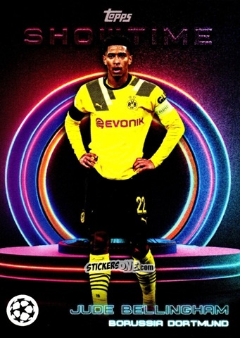 Cromo Jude Bellingham - Showtime UEFA Club Competitions 2022-2023
 n. 55 - Topps