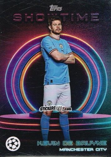 Cromo Kevin De Bruyne - Showtime UEFA Club Competitions 2022-2023
 n. 58 - Topps