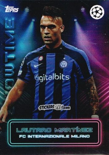 Figurina Lautaro Martínez - Showtime UEFA Club Competitions 2022-2023
 n. 37 - Topps