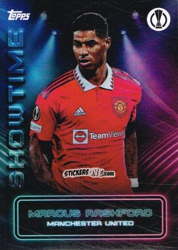 Sticker Marcus Rashford - Showtime UEFA Club Competitions 2022-2023
 n. 32 - Topps