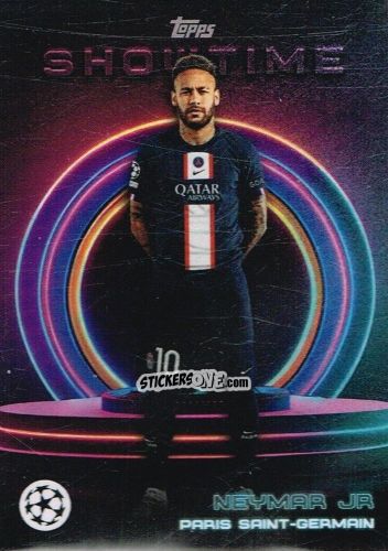 Figurina Neymar Jr - Showtime UEFA Club Competitions 2022-2023
 n. 65 - Topps