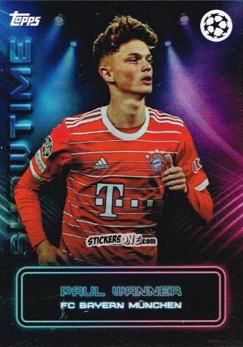 Sticker Paul Wanner - Showtime UEFA Club Competitions 2022-2023
 n. 45 - Topps
