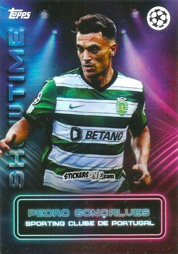 Sticker Pedro Gonçalves - Showtime UEFA Club Competitions 2022-2023
 n. 47 - Topps