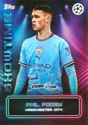 Cromo Phil Foden - Showtime UEFA Club Competitions 2022-2023
 n. 27 - Topps