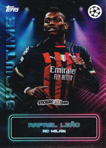 Cromo Rafael Leão - Showtime UEFA Club Competitions 2022-2023
 n. 34 - Topps