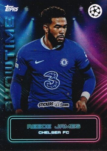 Figurina Reece James - Showtime UEFA Club Competitions 2022-2023
 n. 15 - Topps
