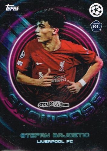 Figurina Stefan Bajcetic - Showtime UEFA Club Competitions 2022-2023
 n. 80 - Topps